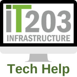 iT203 Tech Help